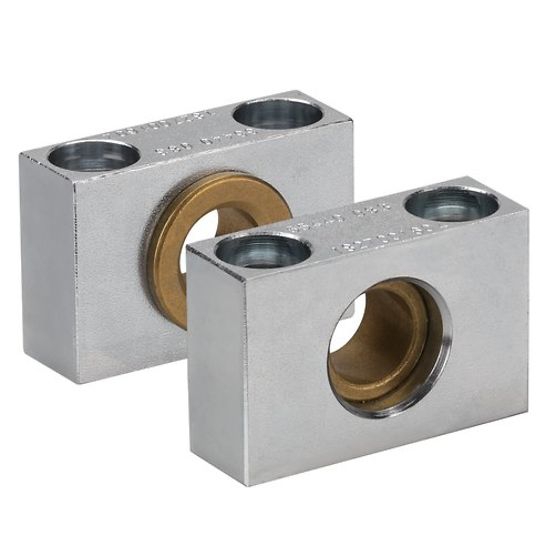Lot de 2 paliers pour tourillon AT4 pour vérin acier - série CM1