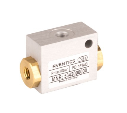 Sélecteur de circuit pneumatique femelle aluminium