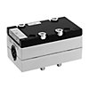 Distributeur pneumatique ISO 5/2 monostable à commande pneumatique rappel différentiel - Série 581 Aventics