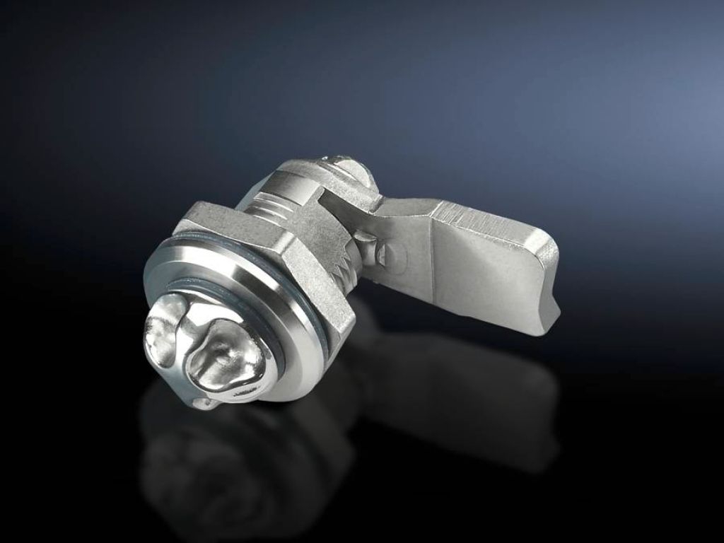 Serrure à came HD pour coffrets AE inox Rittal
