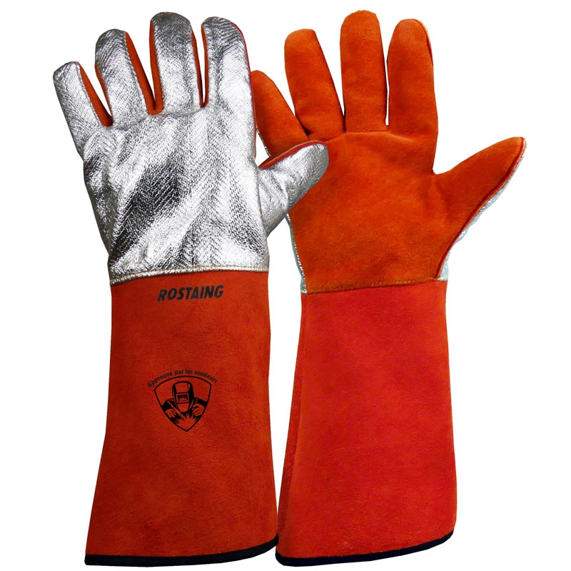 Gants Aluweld - Orange/Alu Rostaing