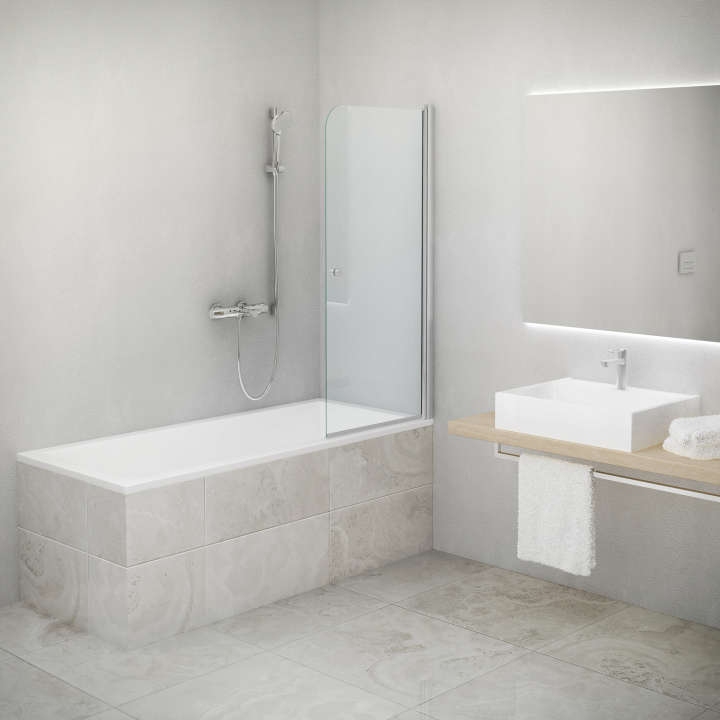 Pare-baignoire Equi 1 volet - Epaisseur 6 mm Roth France