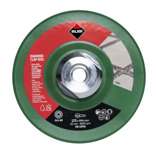 Disque à lamelles diamantées Diam 125 mm