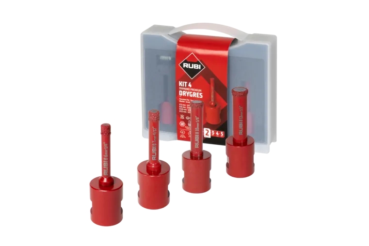 Kit trépans diamantés mini Drygres Premium