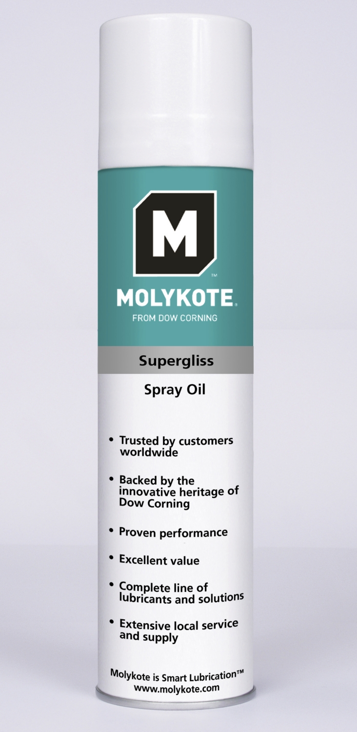 Huile de protection corrosion SUPERGLISS en aérosol Molykote