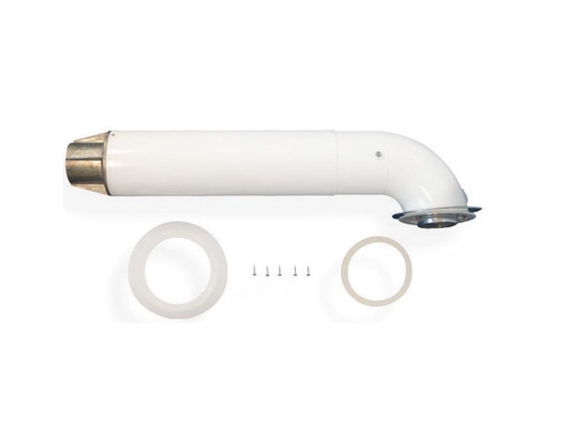 Kit ventouse télescopique avec coude Ø60/100 Saunier Duval