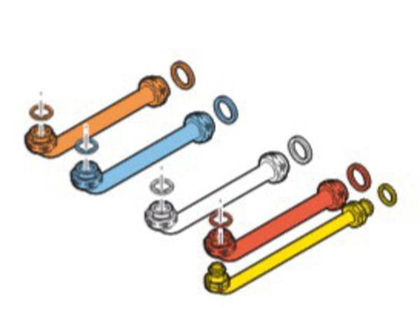 Kit douilles cadre iso Saunier Duval