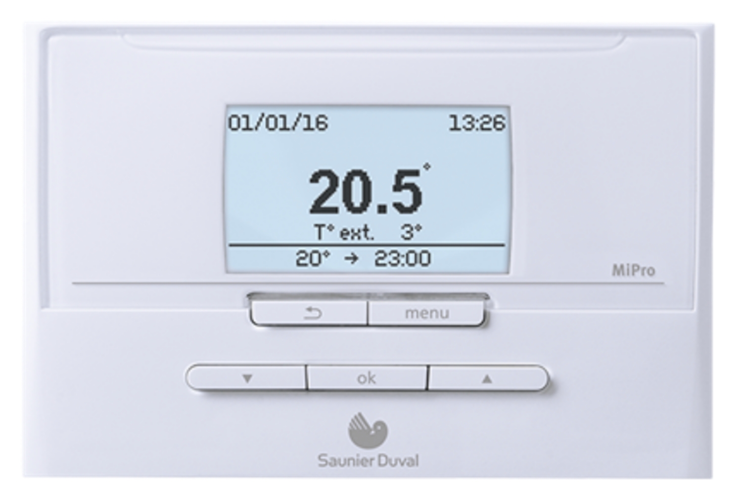  Régulateur connectable sur sonde extérieure MiPro radio 