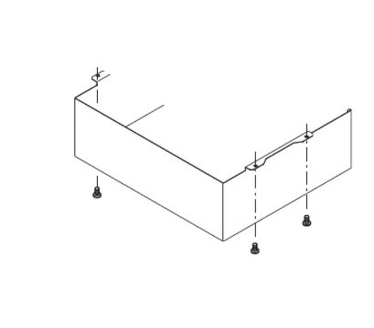 Cache tubulure Opalia Bas-NOx F Saunier Duval