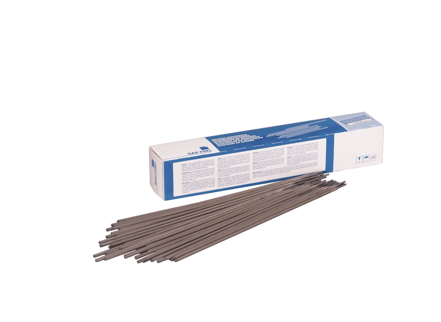 Electrodes ARC acier Safer G 48N D. 3,2 x 350 Saf-Fro