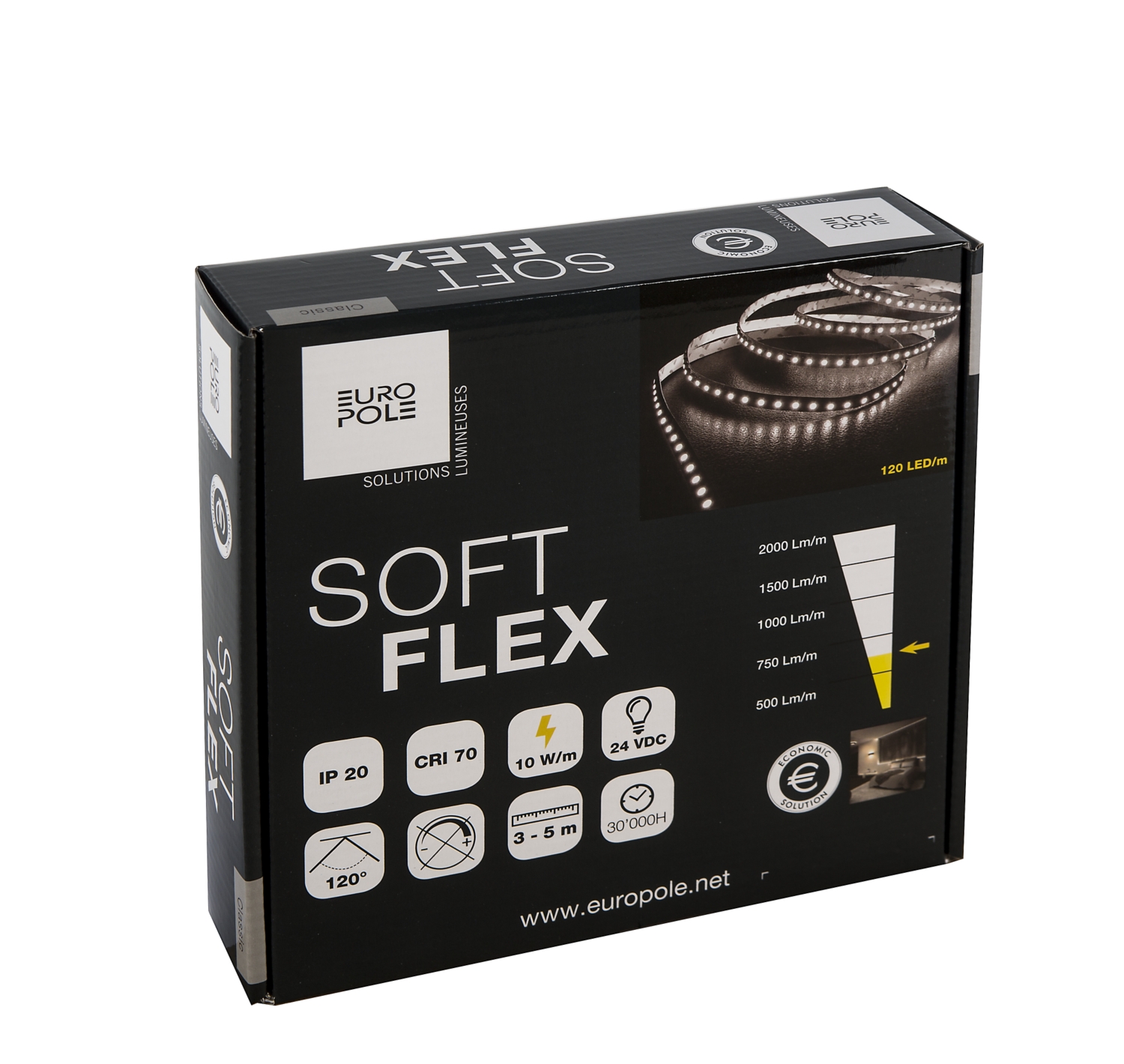 Pack bandeau Led Super Soft Flex - 5 m -10 W/m Europole