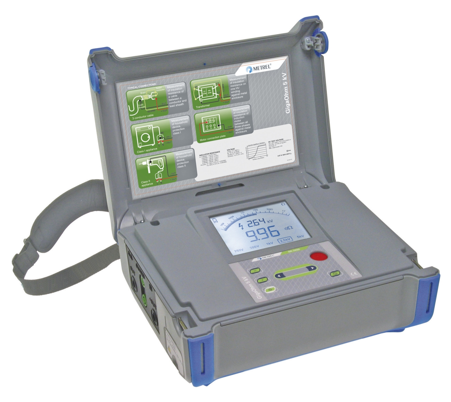 Mesureur d'isolement 5 kV MI 3202 Sefram