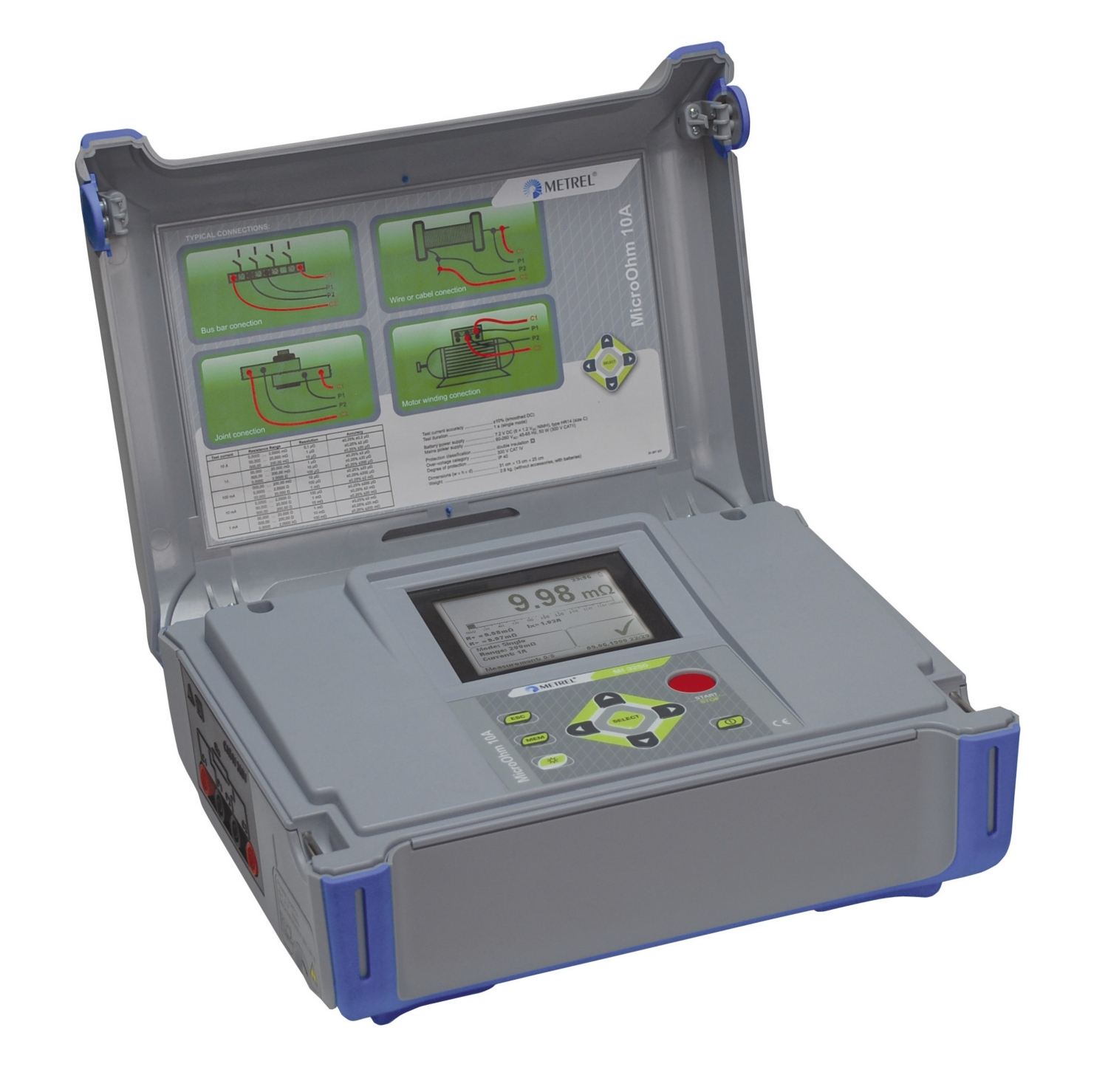 Micro-ohmmètre 10 A MI 3250 Sefram