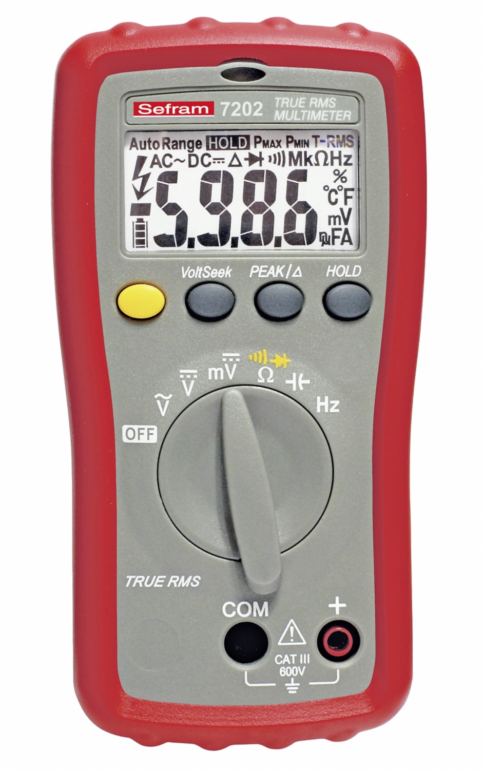 Multimètre SEFRAM 7202 TRMS (AC) Sefram