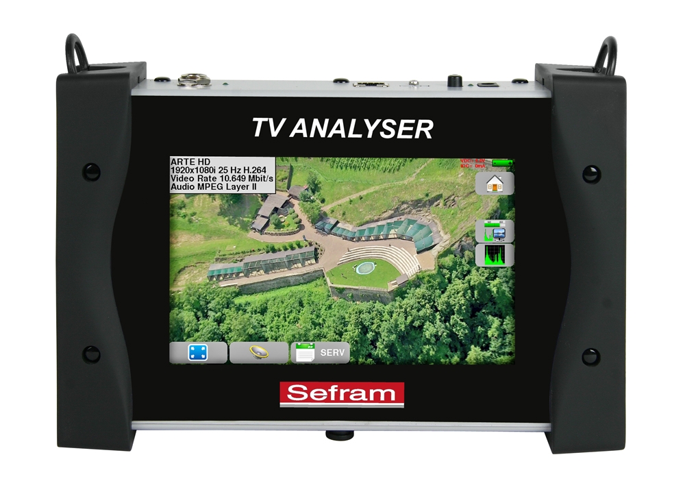 Mesureur de champ multifonction satellite et terrestre SEFRAM 7848B Sefram