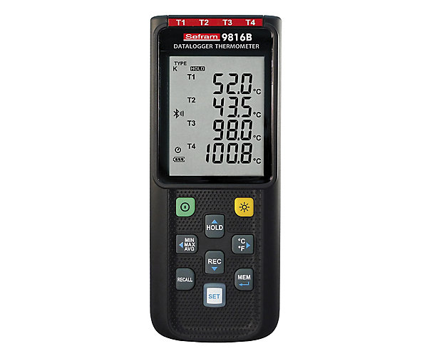 Thermomètre numérique 9816B Sefram
