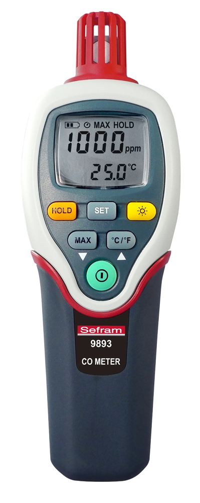 Sefram - Modèle 9822B, Thermo-hygromètre numérique enregistreur Bluetooth®