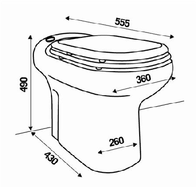 WC Broyeur monobloc Compact Elite C6STD SFA