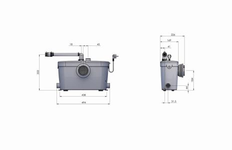 Broyeur SaniAccess3 SFA