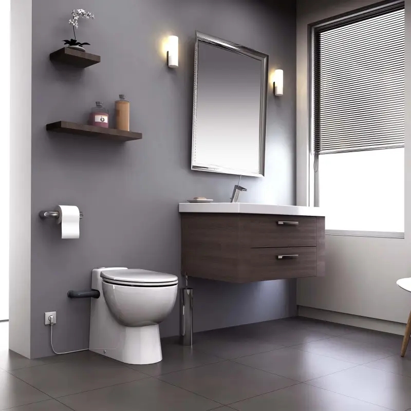 WC Broyeur monobloc Compact Pro - Version lave-mains SFA