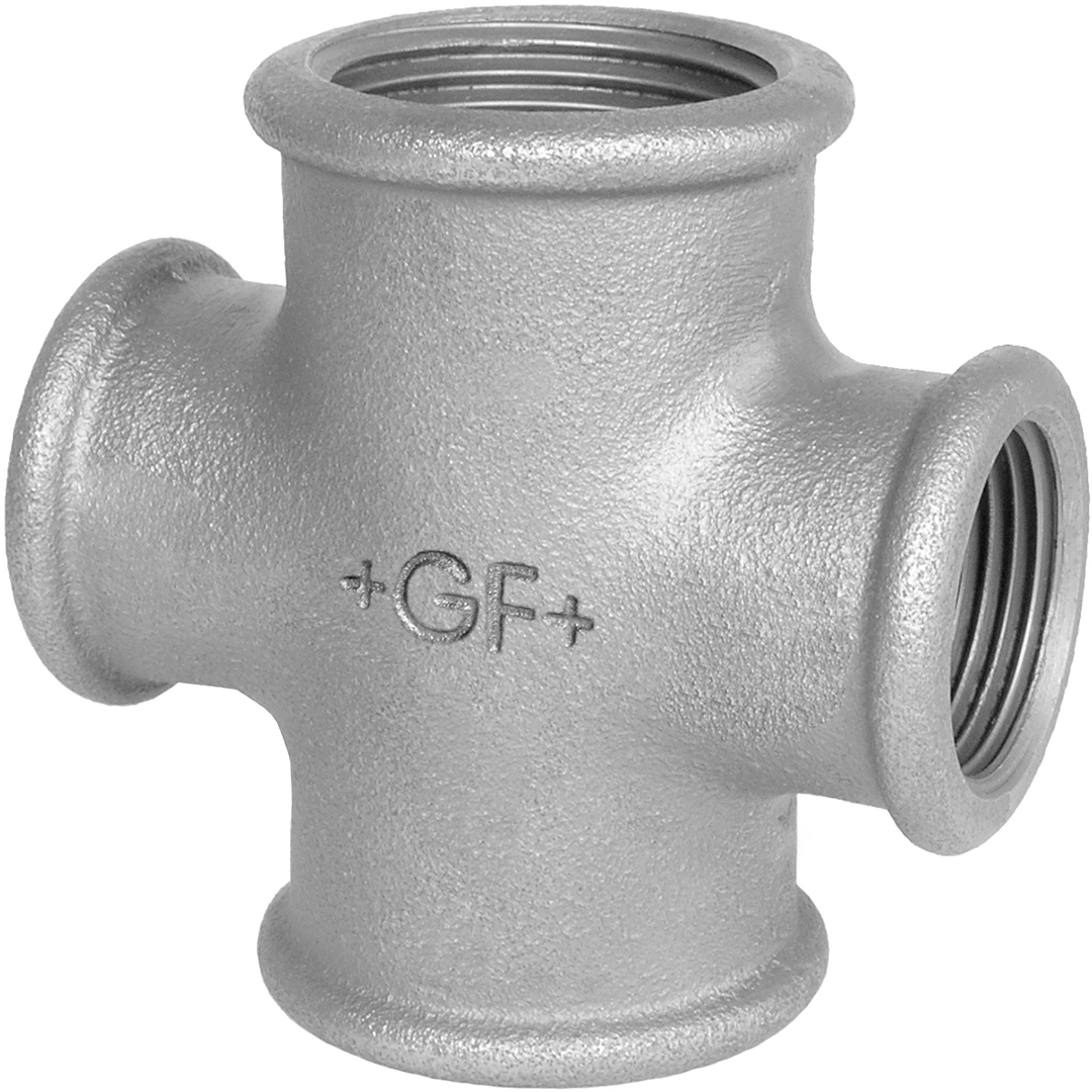 Croix égale fonte noire F - Fig 180N
