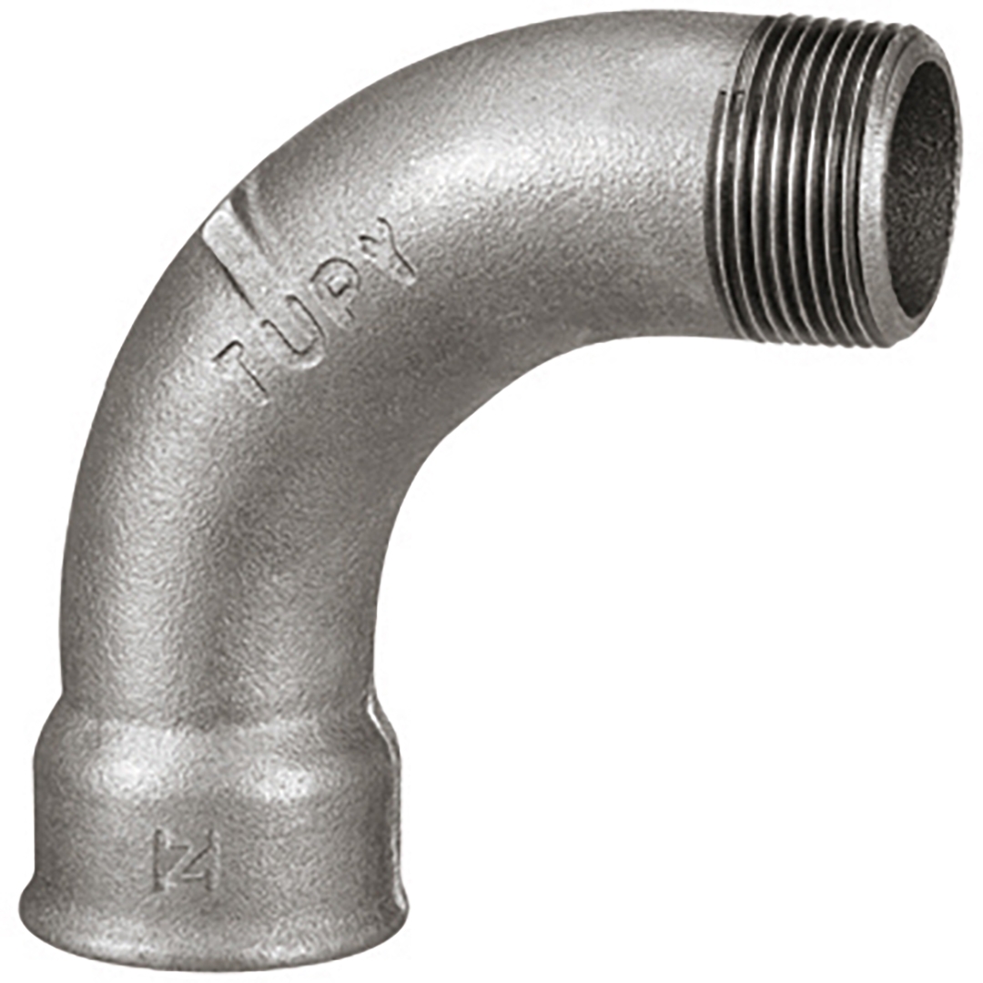  Courbe 90° fonte noire MF 