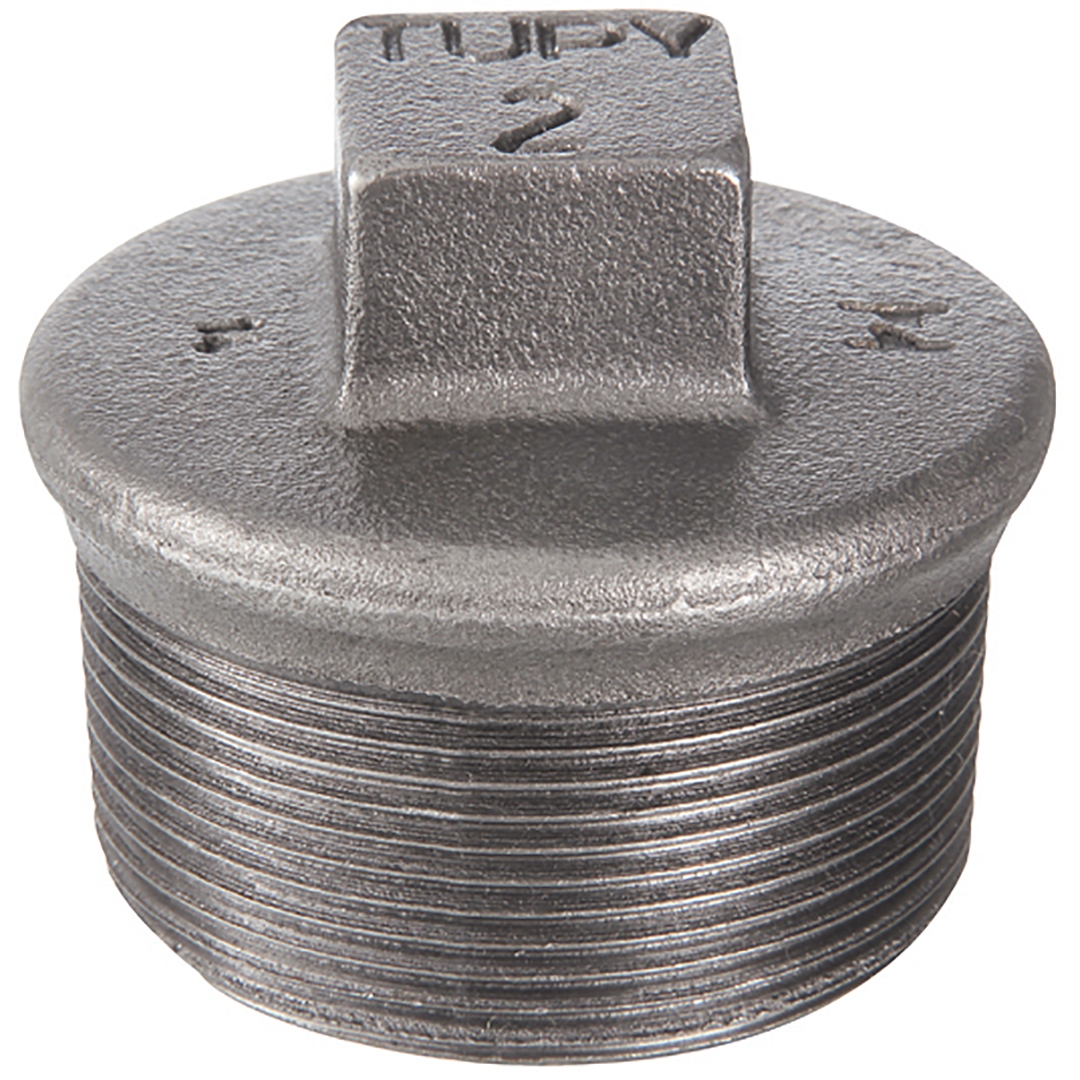  Bouchon avec collet fonte noire M - Fig 290N 