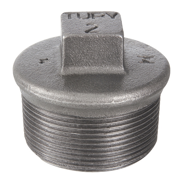  Bouchon avec collet fonte galva M - Fig 290 