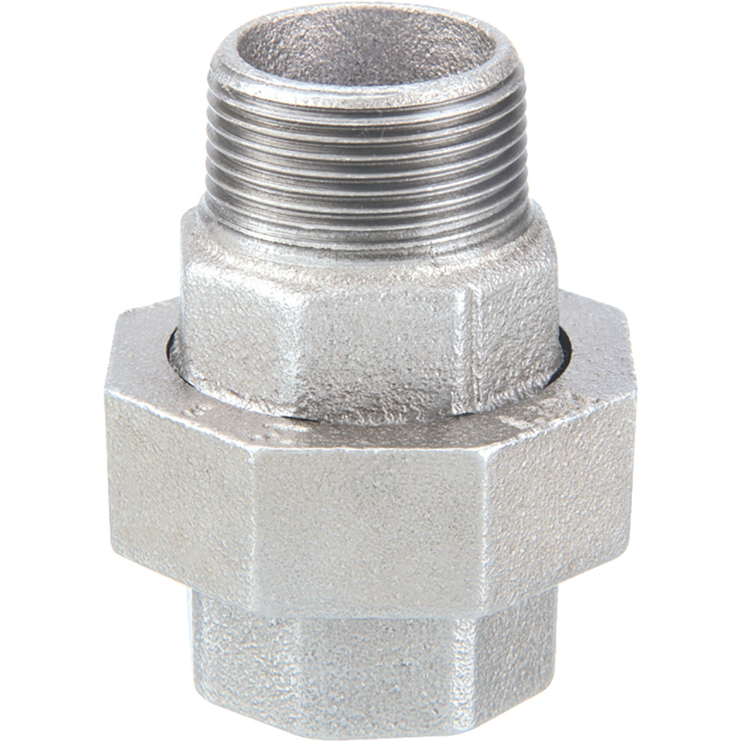 Raccord union fonte galva à joint conique MF - Fig 341