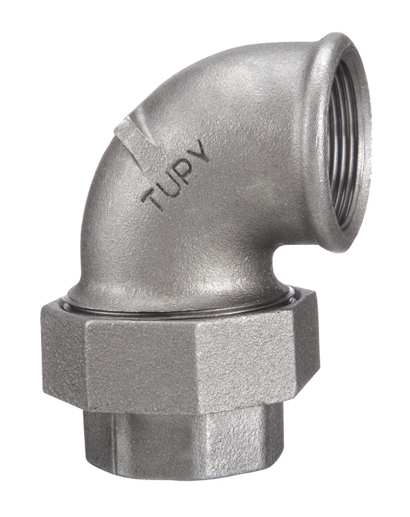 Coude union fonte galva à joint conique FF - Fig 96 Sferaco