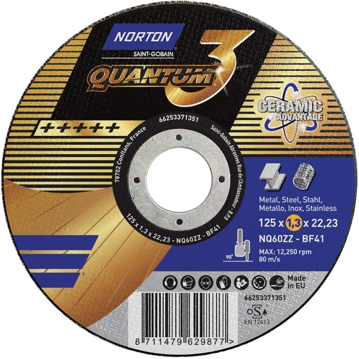 Disque à tronçonner Quantum 3 T41 Norton