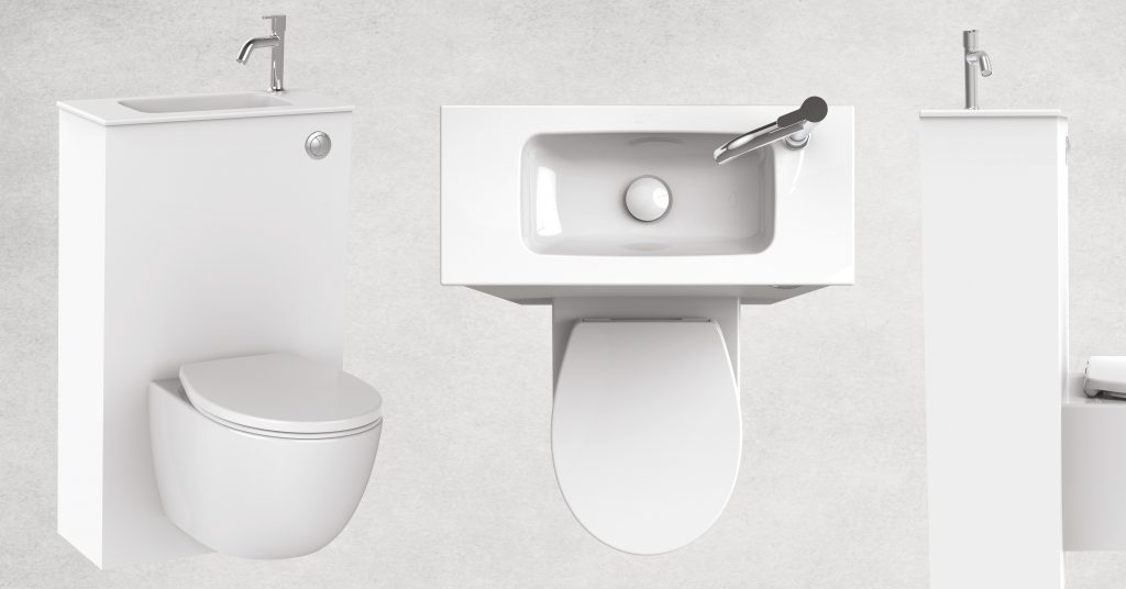 Pack Trio WC et lave-mains Siamp