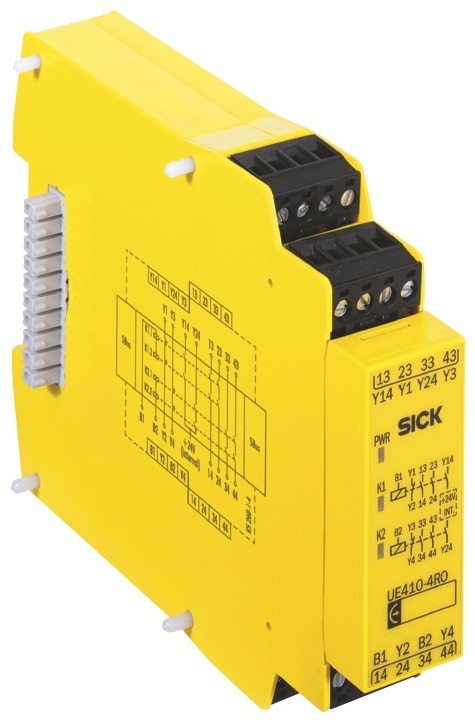 Systèmes modulaires de sécurité Flexi Classic, UE4100-2RO3 Sick