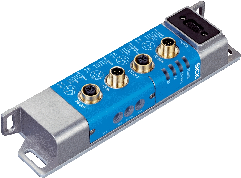 Passerelle CDF600-2 bus de terrain/Profibus DP M12 5P Sick