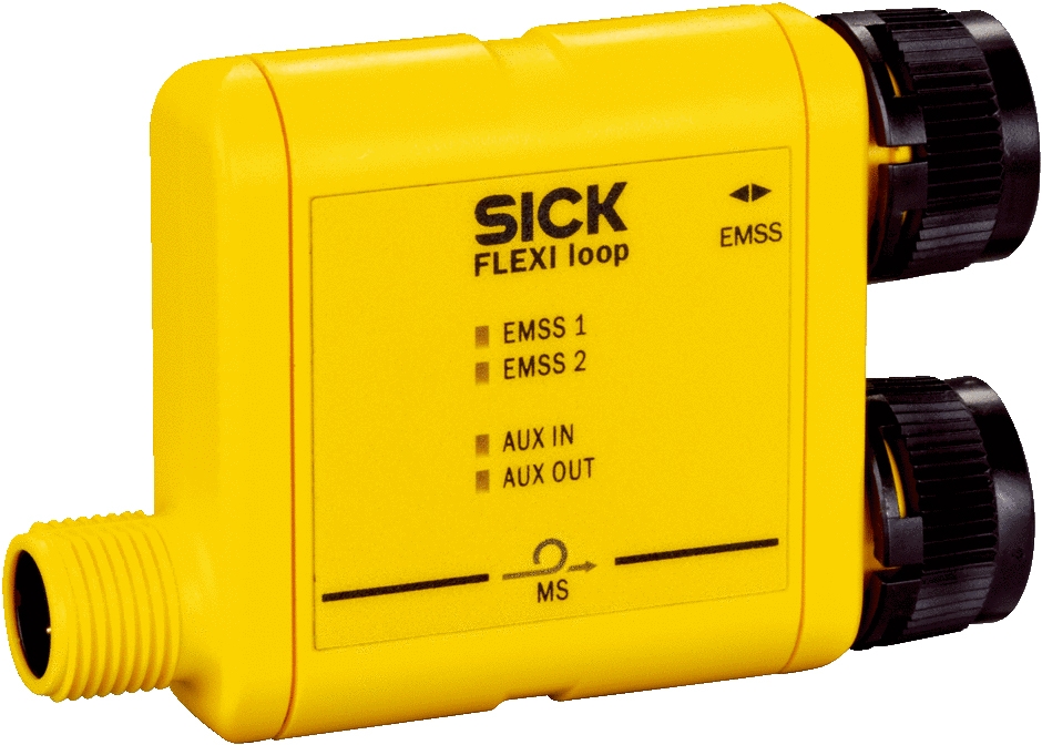 Module nœud FLN-EMSS1100108 Flexi Loop pour interrupteurs de sécurité (EMSS) 8P Sick