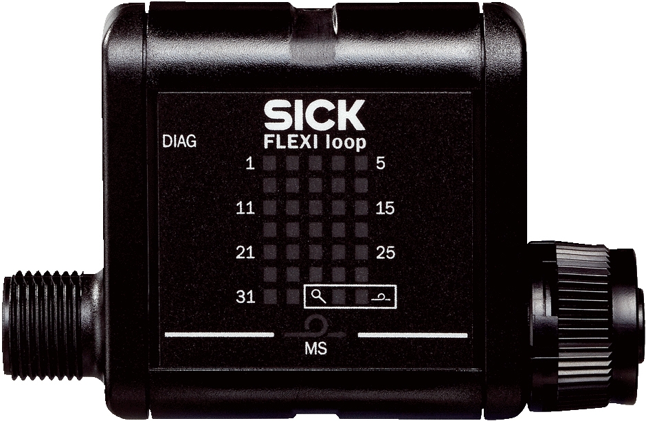 Module de diagnostic terrain FLA-DIAG00001 Flexi Loop pour capteurs sûrs en cascade Sick