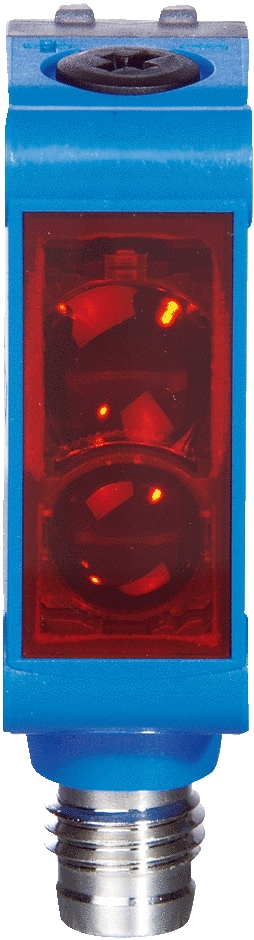 Détecteur photoélectrique laser rectangulaire GTB6 portée 250mm PNP M8 4P Sick