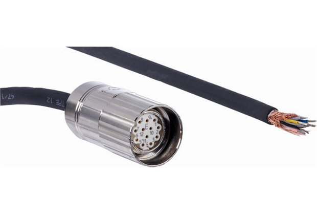 Câble de raccordement, connecteur M23 femelle droit 12 pôles DOL-2312-G10MLA5 Sick
