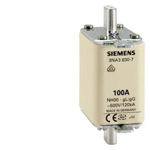 Cartouche fusible à couteaux NH 3NA T00 gG Siemens 