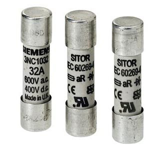Fusible SITOR cylindrique 22 x 58 mm aR Siemens