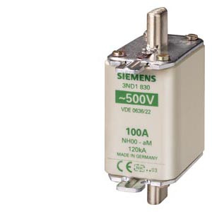 Fusible à couteaux NH 3ND T00 aM Siemens 