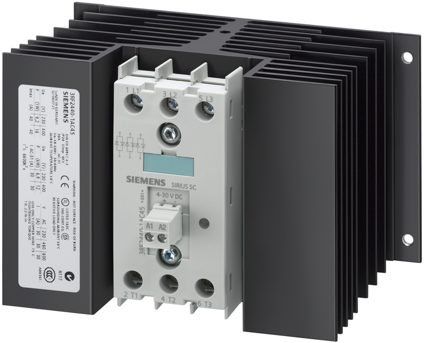 Contacteurs statiques triphasés 3RF24 40A Siemens