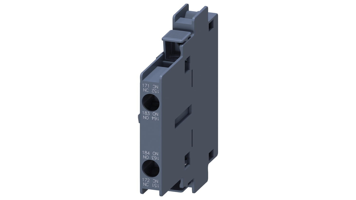 Bloc contact auxiliaire S00/S0/S2/S3 latéral 2ème interrupteur auxiliaire non retardé Siemens
