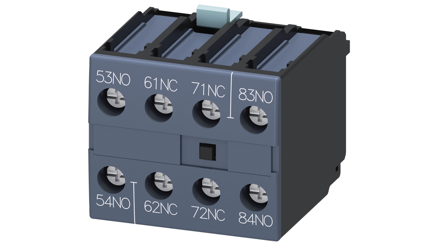 Bloc contacts auxiliaires S00/S0/S2/S3, frontal, non retardé classe B Siemens 