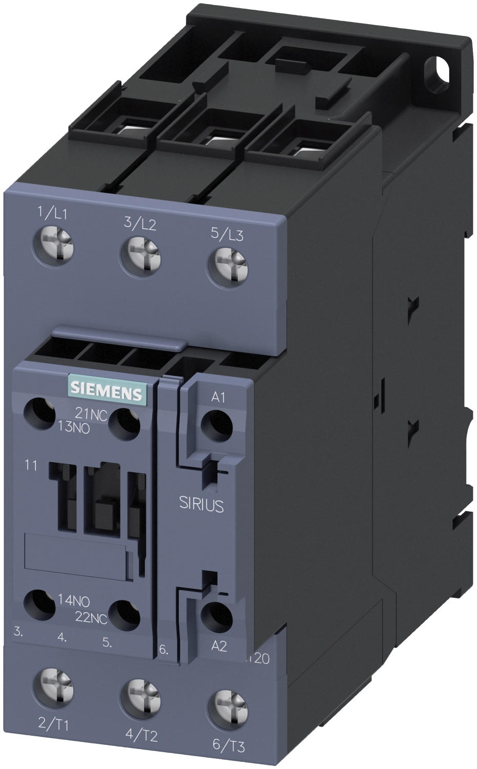 Contacteur 3RT20, 24 CC, à vis Siemens 