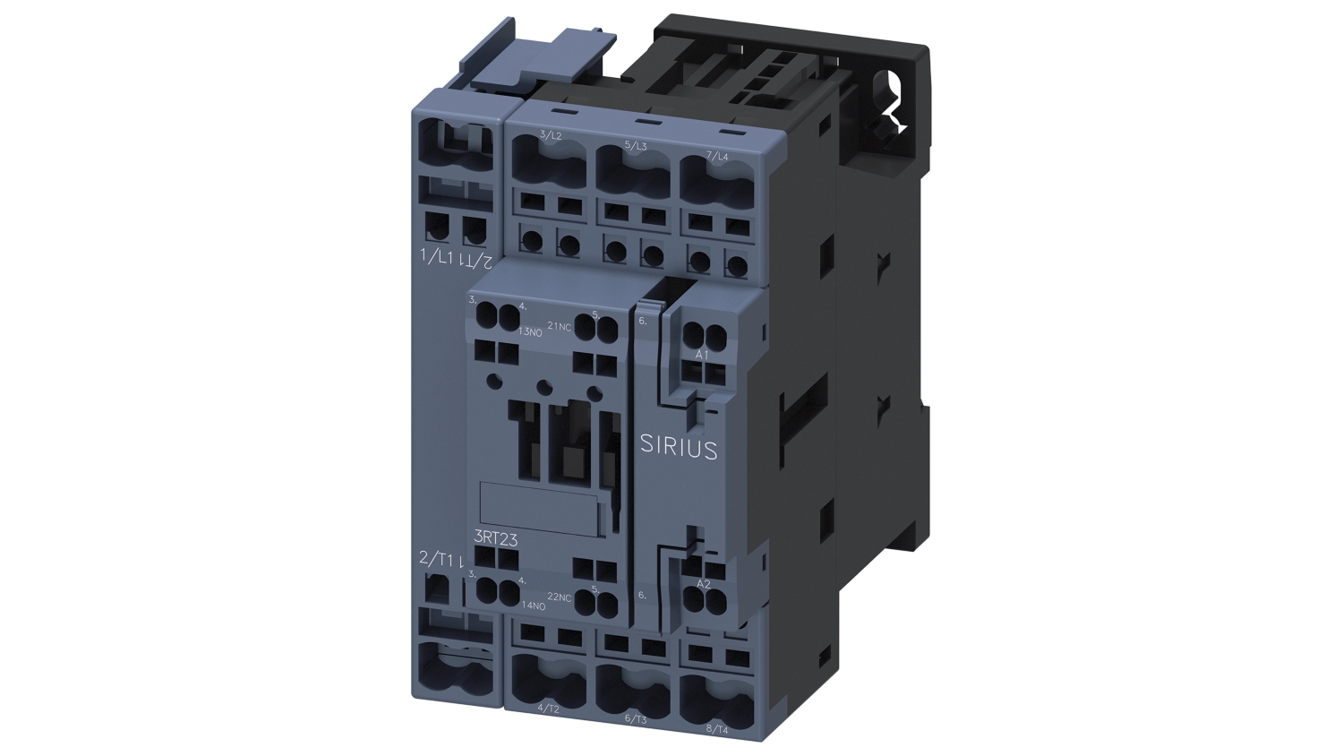 Contacteur 3RT20 24 CC à ressort 4 pôles Siemens