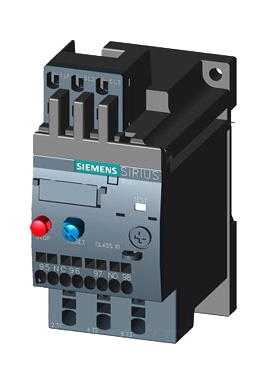 Relais thermique de surcharge 3RU21 S00 séparé à ressort Siemens