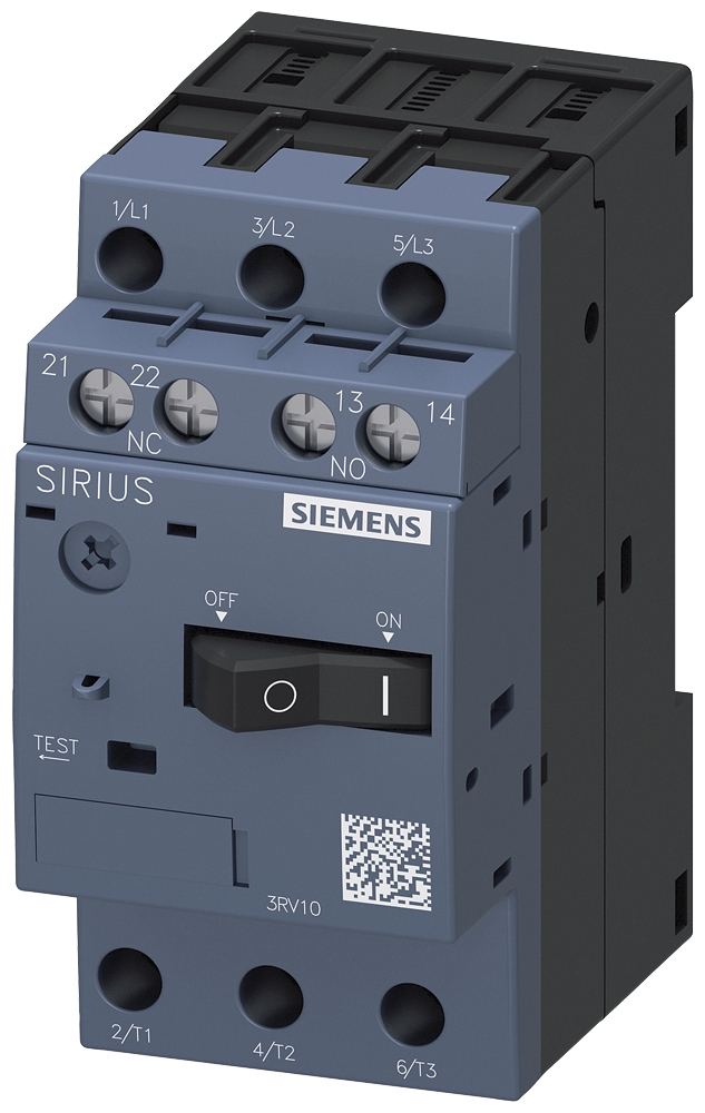 Disjoncteur pour la protection moteur 3RV1 S00 à vis Siemens