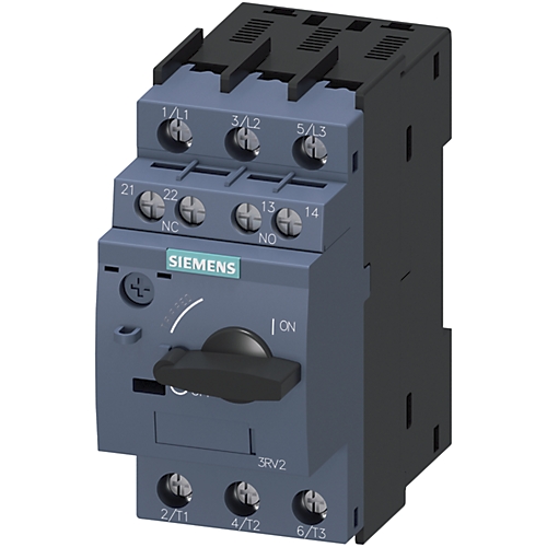 Disjoncteur pour la protection des transformateurs, taille S00, A vis, 1NF+1NO Siemens 