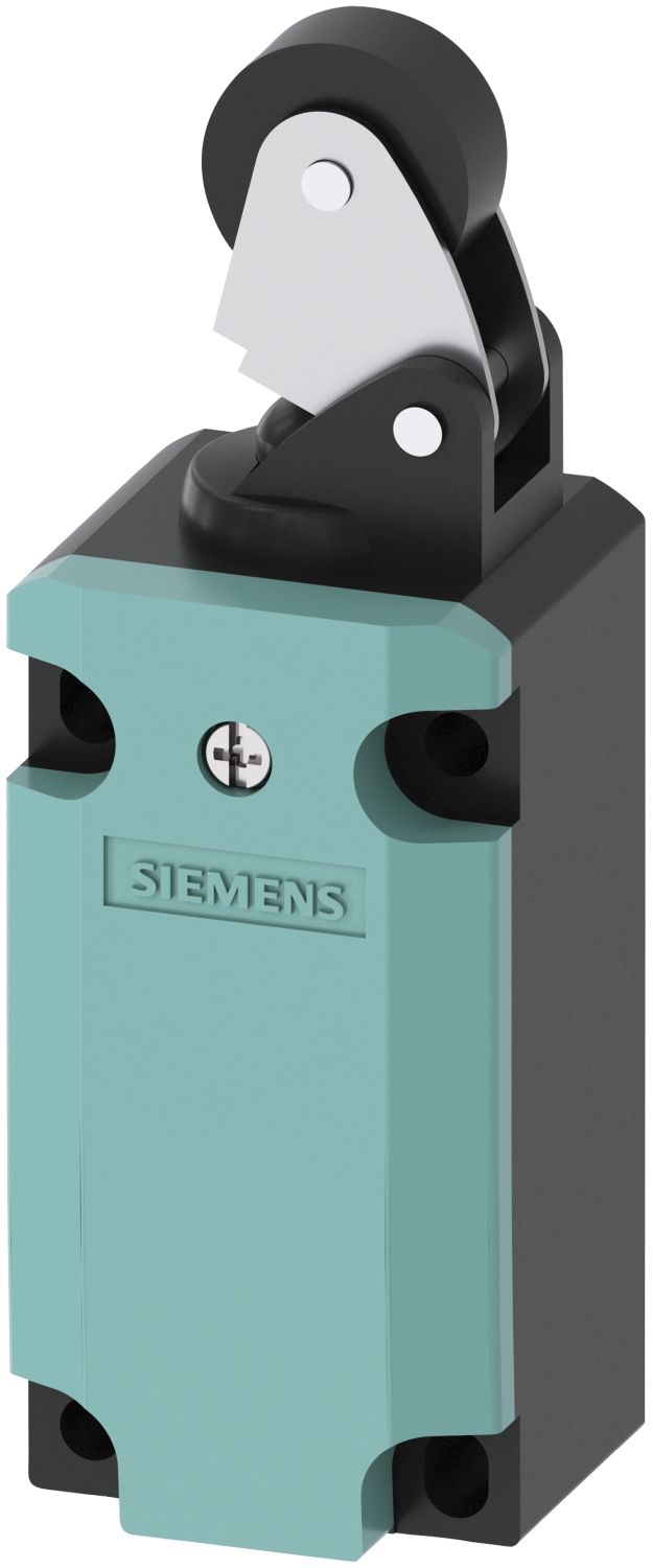 Interrupteur de position 3SE51 1NO 1NF levier à galet 22 mm Siemens